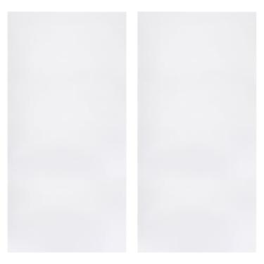 Imagem de PATIKIL Furo de malha de poeira 100 x 50 cm 0,1 cm, 2 peças de filtro de poeira de PVC para refrigerador de computador, capa de PC para refrigerador de computador, capa de ventilador à prova de poeira