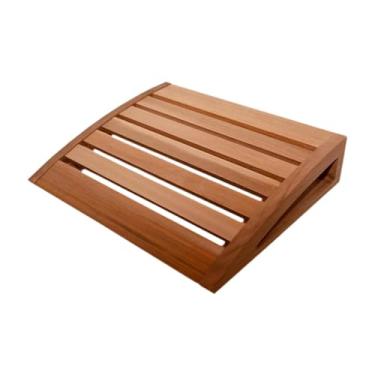 Imagem de FashionCha Almofada de pescoço para apoio de cabeça de sauna de madeira, acessório para sauna, sauna a vapor, spa doméstico