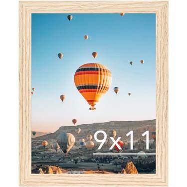 Imagem de JCJMY Porta-retrato de 22 x 28 cm para pendurar na parede ou na mesa, montagem horizontal ou vertical, porta-retrato de galeria de 23 x 28 cm com acrílico resistente a quebras, natural