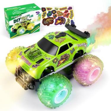 Imagem de Dinosaur Monster Truck com controle remoto Dfirsa Boy 4-7 anos - Drefi
