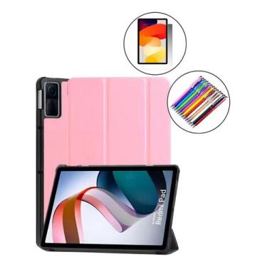 Imagem de Kit Capa Smart + Pelicula + Caneta Para Redmi Pad Se 10.6'' Cor Sortid