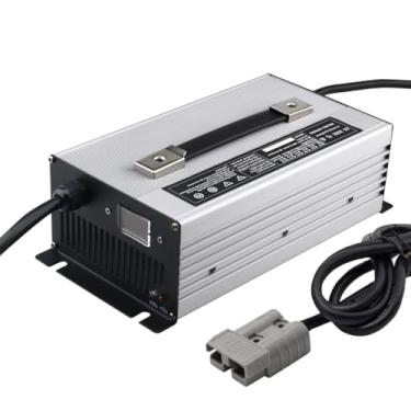 Imagem de Lzyjckh Carregador de Bateria para Empilhadeira 12V/24V/36V/48V/60V/72V com Plugue Anderson de 120A/175A/350A, para Carregamento de Baterias de Chumbo-Ácido,60v 20a silver,175A