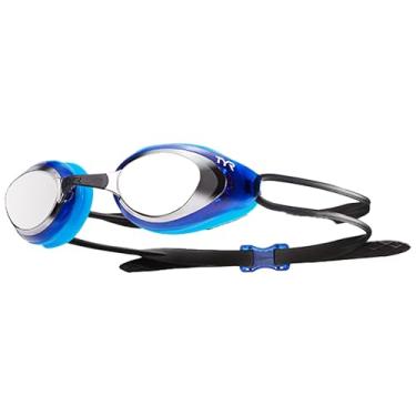Imagem de TYR Blackhawk Racing Óculos espelhados, prata/azul/preto, tamanho único