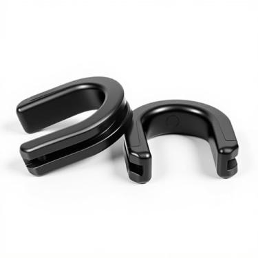 Imagem de Suporte de suporte de placa lateral para motocicleta Sissy Bar compatível com Harley Touring 1983-2024 preto (2)