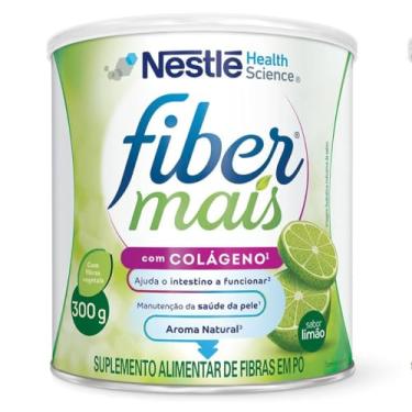 Imagem de Regulador Intestinal FIBER MAIS Limão com Colágeno 300g