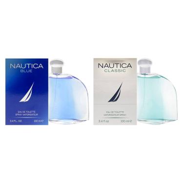 Imagem de Kit Perfume Nautica Classic Blue para homens Eau de Toilette 100ml