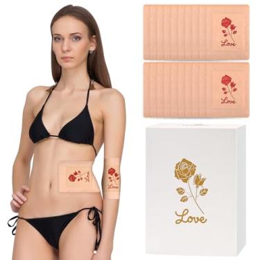 Imagem de Pacotes de óleo de rícino, 20 peças de óleo de rícino tamanho 17 x 13 cm, flanela de algodão de 2,5 mm de espessura, sem lavagem para viagens, design antivazamento de óleo, use com óleo de rícino