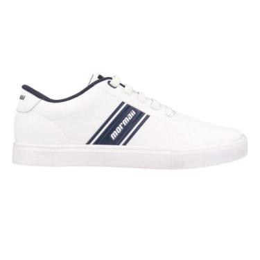 Imagem de Tenis mormaii urban malta ref 203385 masculino, Branco, Marinho, 40