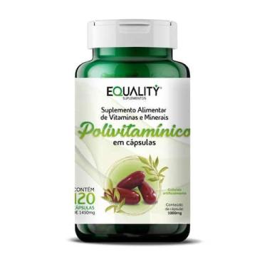 Imagem de Polivitamínico 1000mg 120 Cápsulas em Softgel - Equality Suplementos