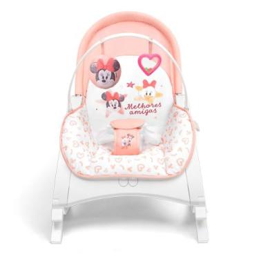 Imagem de Cadeira de Descanso Vibratória Musical Happy Hop Mickey 0-20Kg Rosa - 