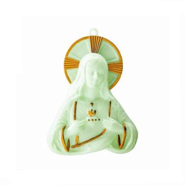 Imagem de Imagem Sagrado Coração de Jesus Para Parede Fosforescente com Dourado 