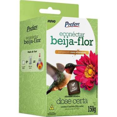 Imagem de Alimento Pássaros Néctar S/ Corante Beija-Flor 150g Sanhaço Saíra Camb