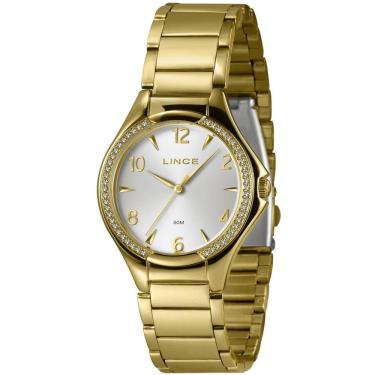 Imagem de Relógio Lince Feminino Ref: Lrgj174L38 S2Kx Casual Dourado