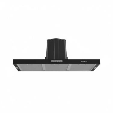 Imagem de Depurador Fogatti Compact New Embutir Black 75Cm Preto 220V