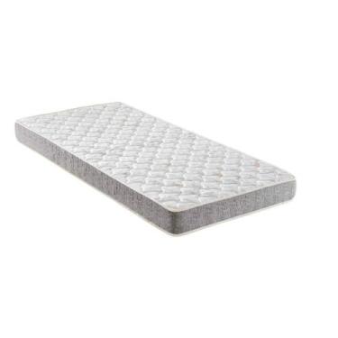 Imagem de Colchão De Solteiro Com Espuma D23 88x188cm Inducol Cr451b Cinza Cinza