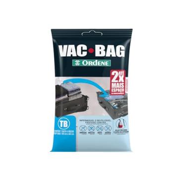 Imagem de Ordene - Saco Plástico à Vácuo para Armazenamento, Cor Transparente, Modelo Trip Bag, Linha Vac Bag