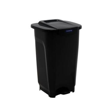 Imagem de Lixeira Tramontina T-Force Em Polipropileno Preto 50 L