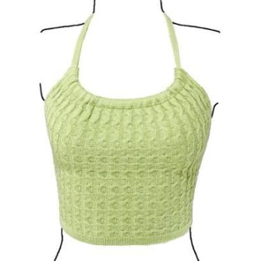 Imagem de Blusa Cropped Frente Única Top - Mod Trança-Feminino