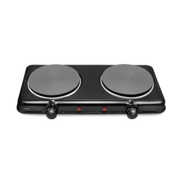 Imagem de Fogão Elétrico Cooktop Portátil 2 Bocas - 2.000W 220V - Elgin, 220V