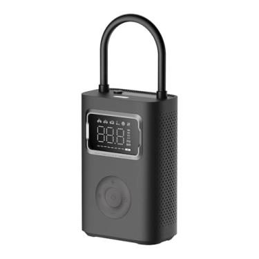 Imagem de Xiaomi Compressor de Ar Elétrico Portátil (AIR COMPRESSOR 2 PRO) Para Carro, Alta Pressão (10,3 Bar-150 Psi), 6 Modos, 3x Baterias de 2500 mAh, 27 Wh, USB-C, Display Led, Preto. TOP de Linha