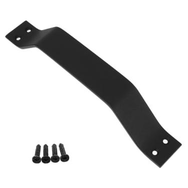 Imagem de DOITOOL Puxador de porta de celeiro multiuso para portões, garagens, armários, cozinhas, elegante, fácil de instalar, acessório de porta moderno