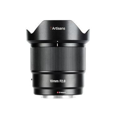 Imagem de 7Artisans Lente de foco automático AF 10 mm F2.8 APS-C para Fuji X, compatível com câmeras Fuji X-Mount XS10 X-A5 X-A7 X-M1 X-M2 X-E4 X-T1 X-T10 X-T2 X-T20 X-T3 X-T4 X-T100 X-T200 X-T30 X-Pro1 X-Pro2