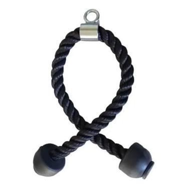 Imagem de Puxador Tríceps Corda Crossover Musculação 80Cm
