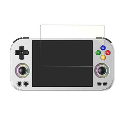 Imagem de Oshmirian Película protetora de tela ANBERNIC RG 477M – vidro temperado 9H, antiarranhões, clareza HD, sensível ao toque, fácil instalação, antiimpressões digitais, sem bolhas