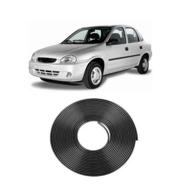 Imagem de Borracha Protetora Borda Porta Preta Corsa 4 Portas 10m 7x14 [f103]