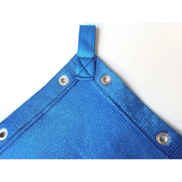 Imagem de Tela Toldo Shade Garagem Sombrite Azul 90% 4X2 Bainha/Ilhos