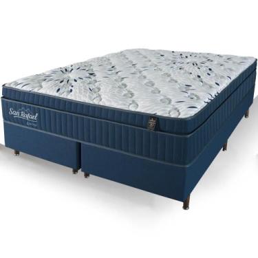 Imagem de Cama Box King Size Colchão San Rafael Molas Ensacadas Euro Pillow 193x