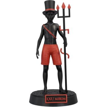 Imagem de Estátua Exu Mirim Imagem Umbanda Candomblé - Exumirim (Cor Nox Sanguine)