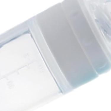 Imagem de VBESTLIFE Colher de Garrafa Alimentadora de bebê à Prova de Vazamento Com Base de Ventosa para Alimentação Sem As Mãos, Ideal para Alimentação Infantil de Silicone (Branco)
