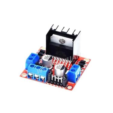 Imagem de 5 peças L298N Módulo de placa de motorista L298 Motor de passo Smart Car Robot Breadboard de alta potência