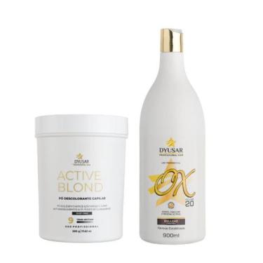Imagem de Kit Pó Active Blond+ Ox 20 Volumes Dyusar - Dyusar Cosmeticos