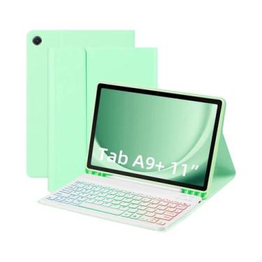 Imagem de Capa Teclado Retroiluminada Para Samsung Galaxy Tab A9 plus A9 X210 X2