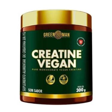 Imagem de Creatine Vegan Green Man - 300g Sem Sabor - Black Skull-Unissex