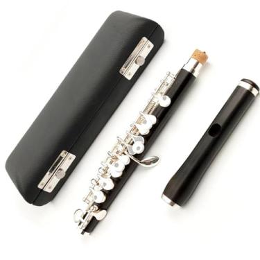 Imagem de Flauta Outfit Ebony Fashion Meio Tamanho Flauta C Branco Cobre Prata Material Banhado