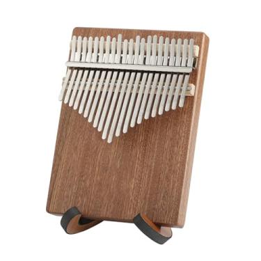 Imagem de Piano de polegar 21 notas kalimba tocando piano de dedo instrumento iniciante kalimba profissional