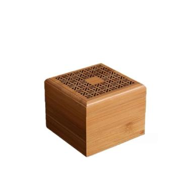 Imagem de Suporte de incenso de madeira, queimador de incenso portátil, caixa de incenso de vários tamanhos