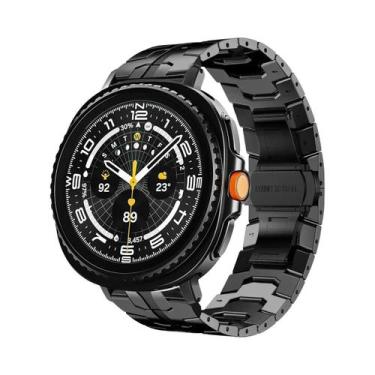 Imagem de Pulseira De Aço Inoxidável Para Samsung Galaxy Watch 40mm 44mm 47mm Cl