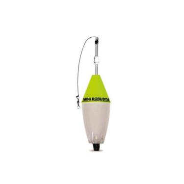 Imagem de Boia Cevadeira Mini Robusta Amortecedor Copo Branco 28gr - JR Pesca (V