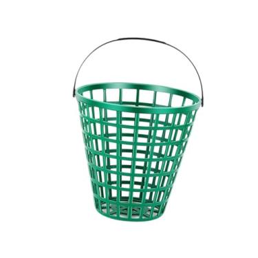 Imagem de Dynwave Cesto para guardar bolas de golfe, suporte para tacos de golfe, acessórios para estádio, recipiente para bolas com alça, balde para treino de golfe, M Hold 75pcs