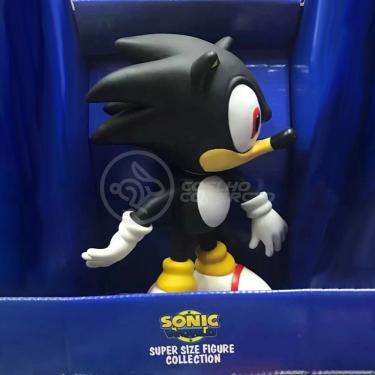 Imagem de Boneco Action Figure Sonic Preto Articulado 23cm