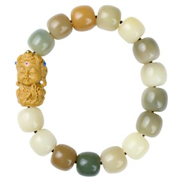 Imagem de Pulseira Creative Bodhizi com pérola de Tara, pérola circular única
