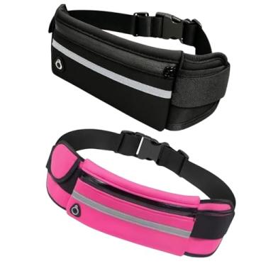 Imagem de Pochete Esportiva Impermeável Slim Fitness – Ideal para Corrida, Academia, Caminhada e Ciclismo – Com Zíper Refletivo, Ajustável, Leve e com Saída para Fone – Masculina e Feminina (AZUL)