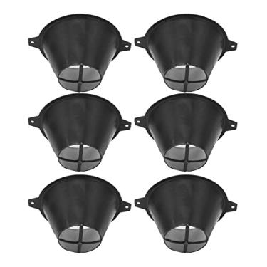 Imagem de Generic Filtro de Tinta de Plástico Filtro Reutilizável Durável para Resíduos de óleo à Base de água Alimentos, de Tinta de Malha Fina para Pintura Artística 6PCS de de 100 Mm