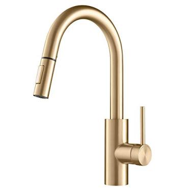 Imagem de Torneira de cozinha Kraus Oletto, Torneira, Brushed Bronze