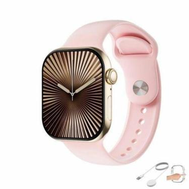 Imagem de Smartwatch W10 Pro Série 10 com Tela AMOLED e ChatGPT-Unissex