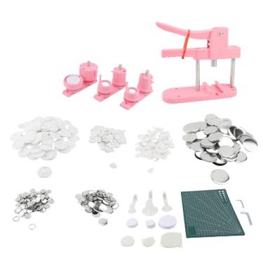 Imagem de TARSHYRY Máquina de Fazer Botões, Prensa Manual Com 100 Botões Em Branco e Acessórios para Crachás Personalizados, Chaveiros, Abridores de (25mm/32mm/58mm (deslizamento horizontal 3 em 1))